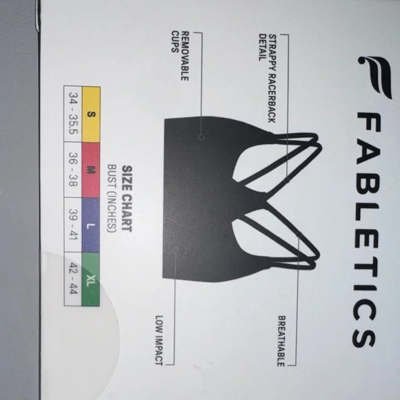 Fabletics Black Principal Low Impact Bra - 2 Pack - Picture 4 of 8